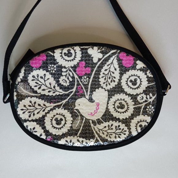 Vera Bradley Disney Mickey Meets Birdie Shimmer Crossbody Bag - Picture 4 of 16
